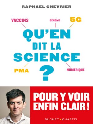 cover image of Qu'en dit la science ?
